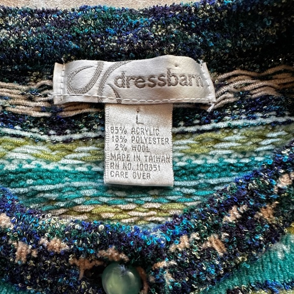 Dress Barn Women’s Button Down Cardigan Sweater - Size L - Picture 6 of 6